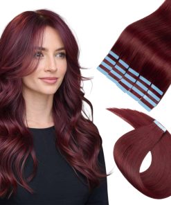 Extensiones de Cabello de Cinta de Pelo Humano Lveyan 16