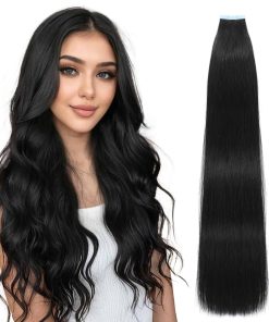 Extensiones de Cabello Tape in de Cabello Humano Lveyan, 18