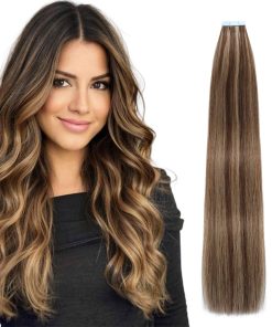 Extensiones de Cabello de Pelo Humano en Cinta Lveyan, 16