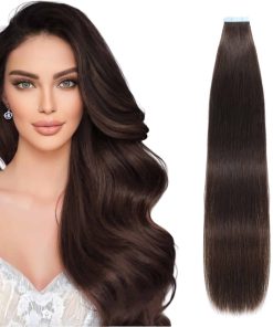 Extensiones de Cabello Adhesivas de Cinta Cabello Humano 18