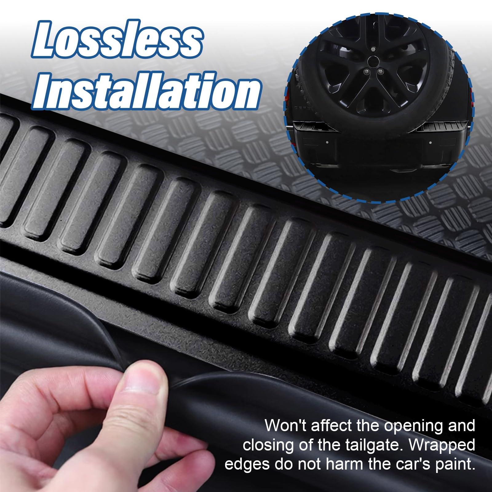 Protector de parachoques trasero compatible con Land Rover - Imagen 6