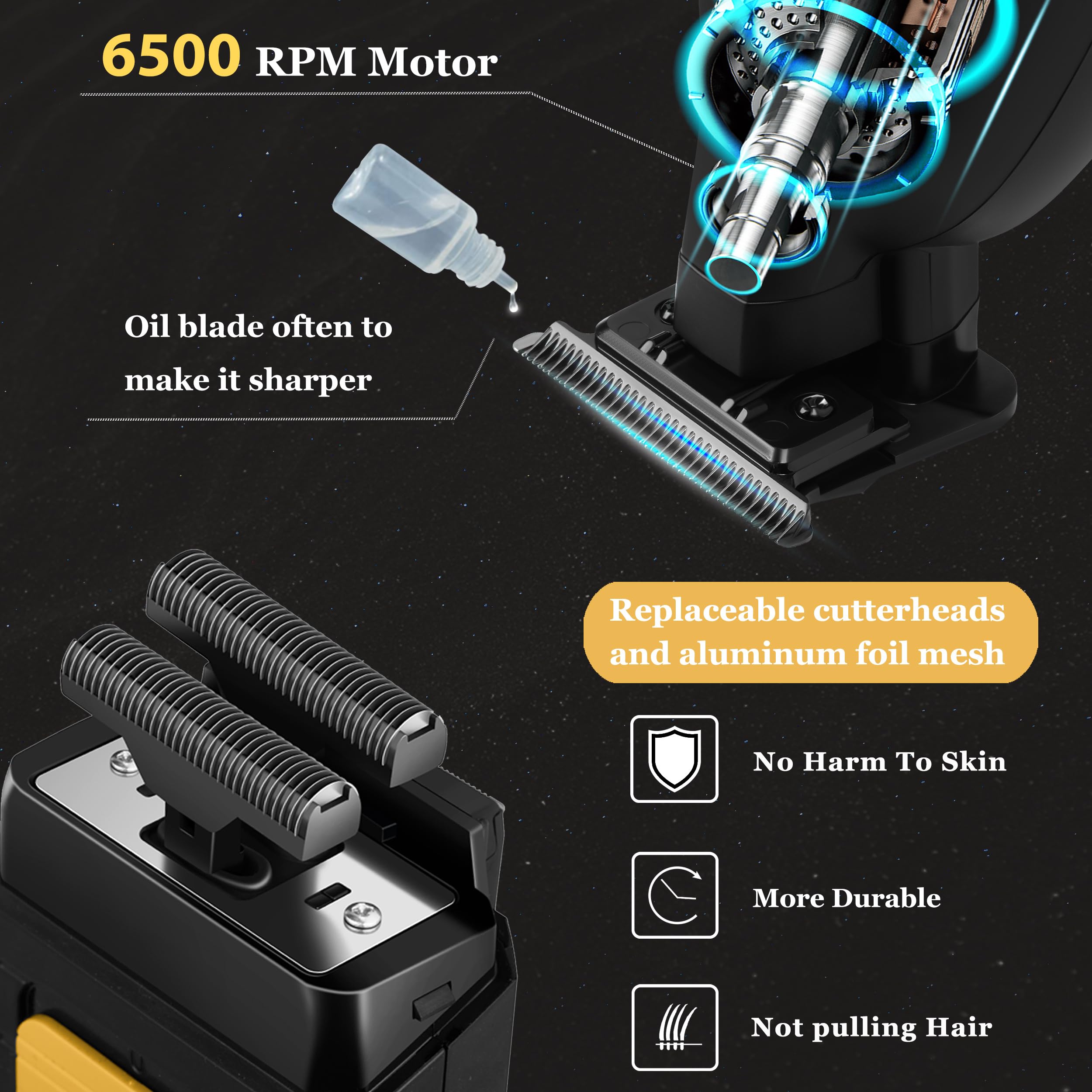 Cortadora de Cabello Profesional KEMEI para Hombres - Imagen 5