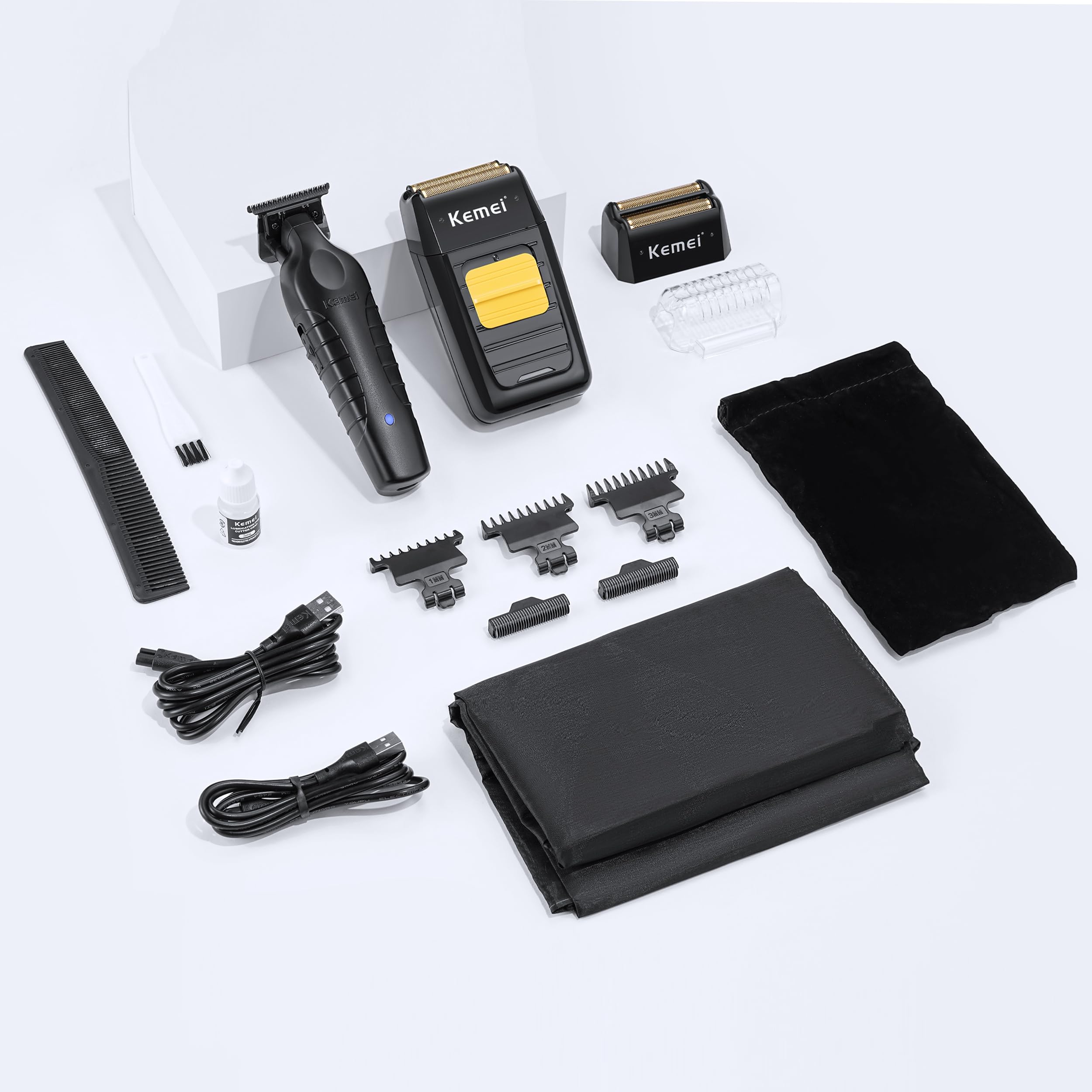 Cortadora de Cabello Profesional KEMEI para Hombres - Imagen 8