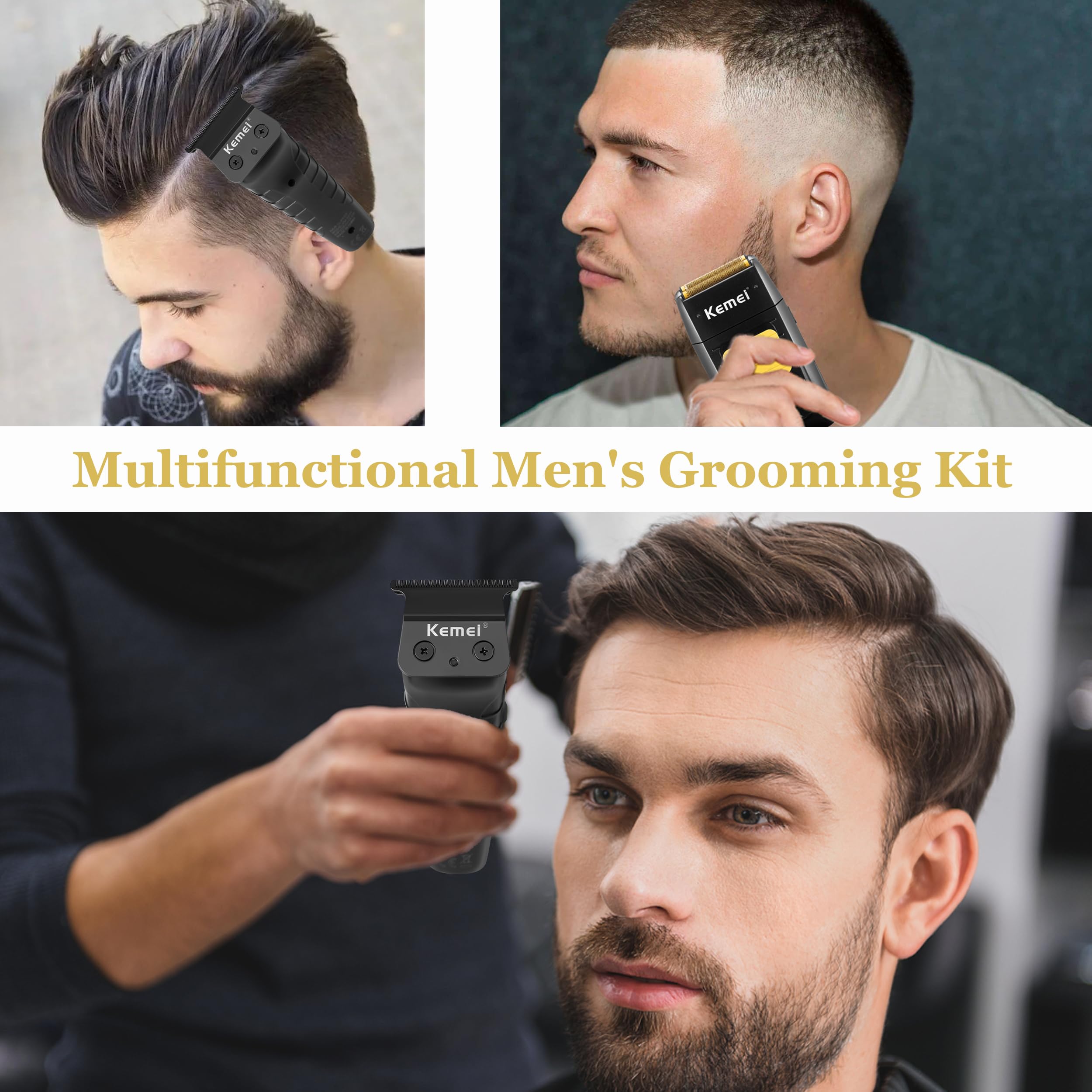 Cortadora de Cabello Profesional KEMEI para Hombres - Imagen 9