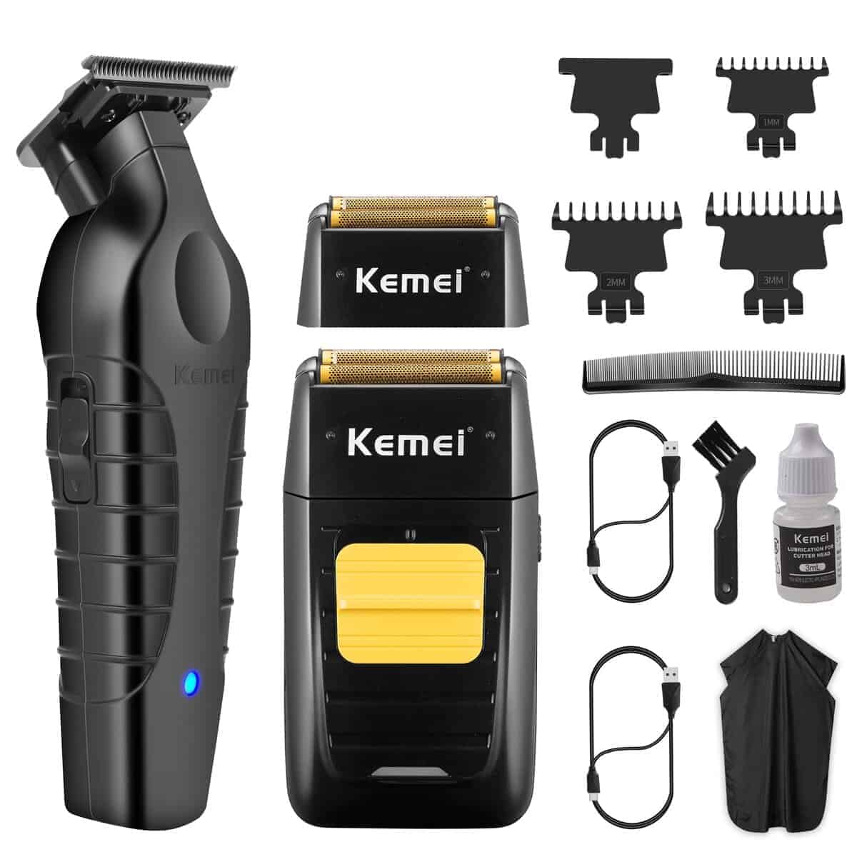 Cortadora de Cabello Profesional KEMEI para Hombres
