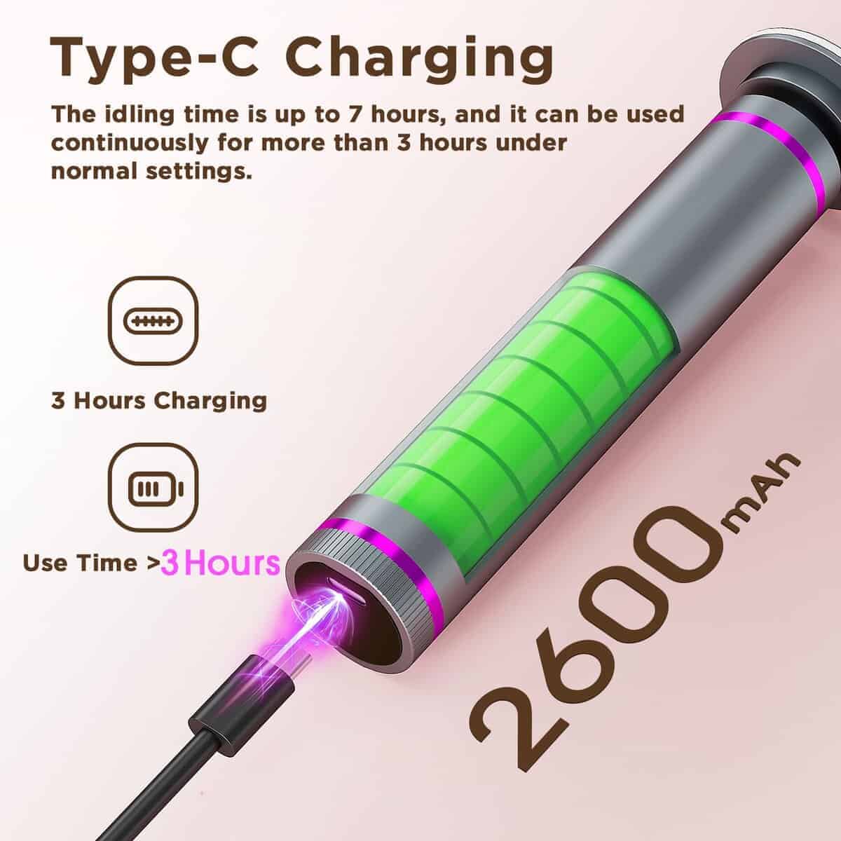 Eliminador de callos eléctrico para pies, motor sin - Imagen 5