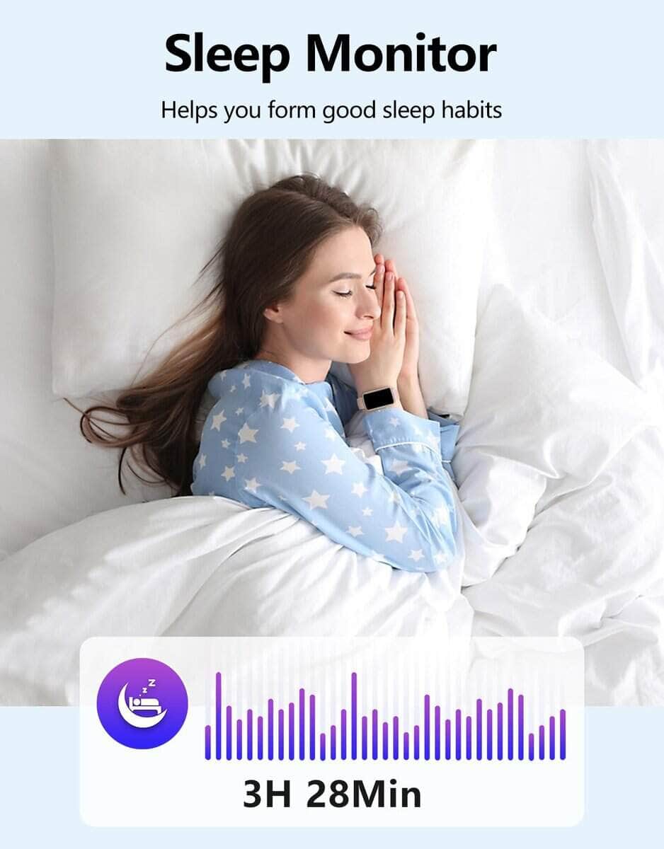 SHANG WING Pulsera de Actividad con Monitor de Ritmo - Imagen 7