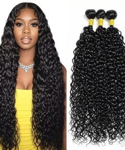 Paquetes de Cabello Humano Rizado Kinky Curl 14 16 18