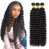 Paquetes de Cabello Humano Deep Wave 14 16 18 Pulgadas