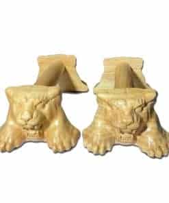 Tiger Power, 2 PCS Barras de Flexiones de Madera con Base
