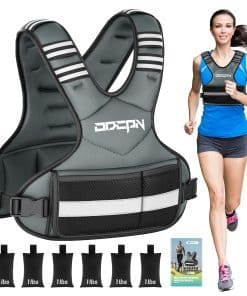 Chaleco Ponderado Ajustable para Mujeres, 6-12 Lbs Mejor