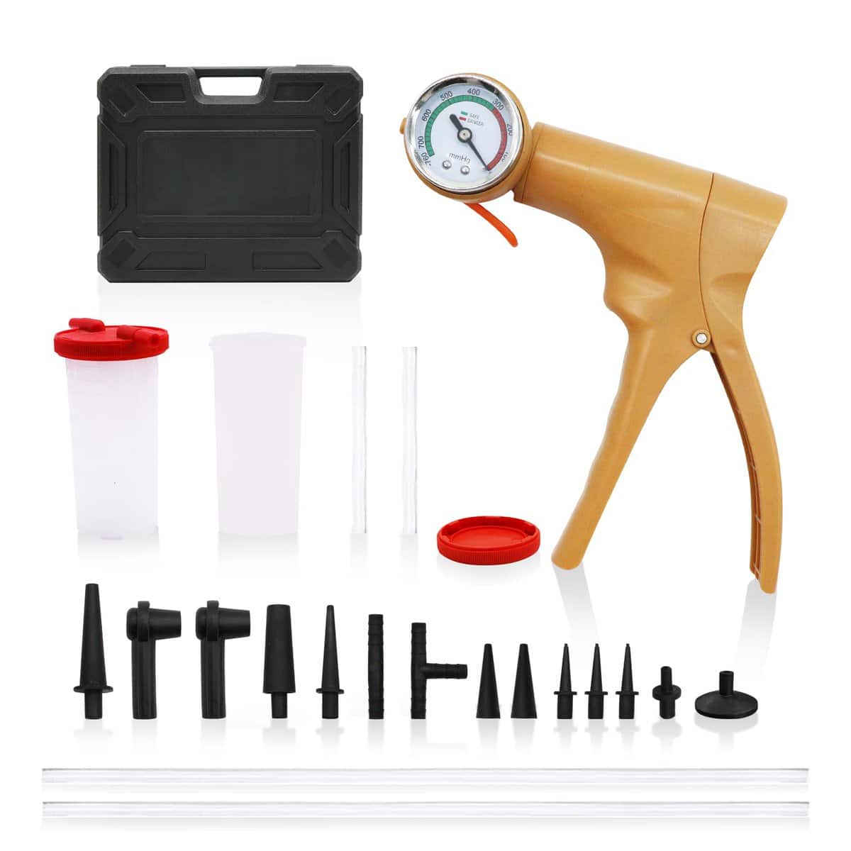 C Q CHANG QI Kit de Sangrador de Frenos, 16PCS Kit de Bomba - Imagen 3