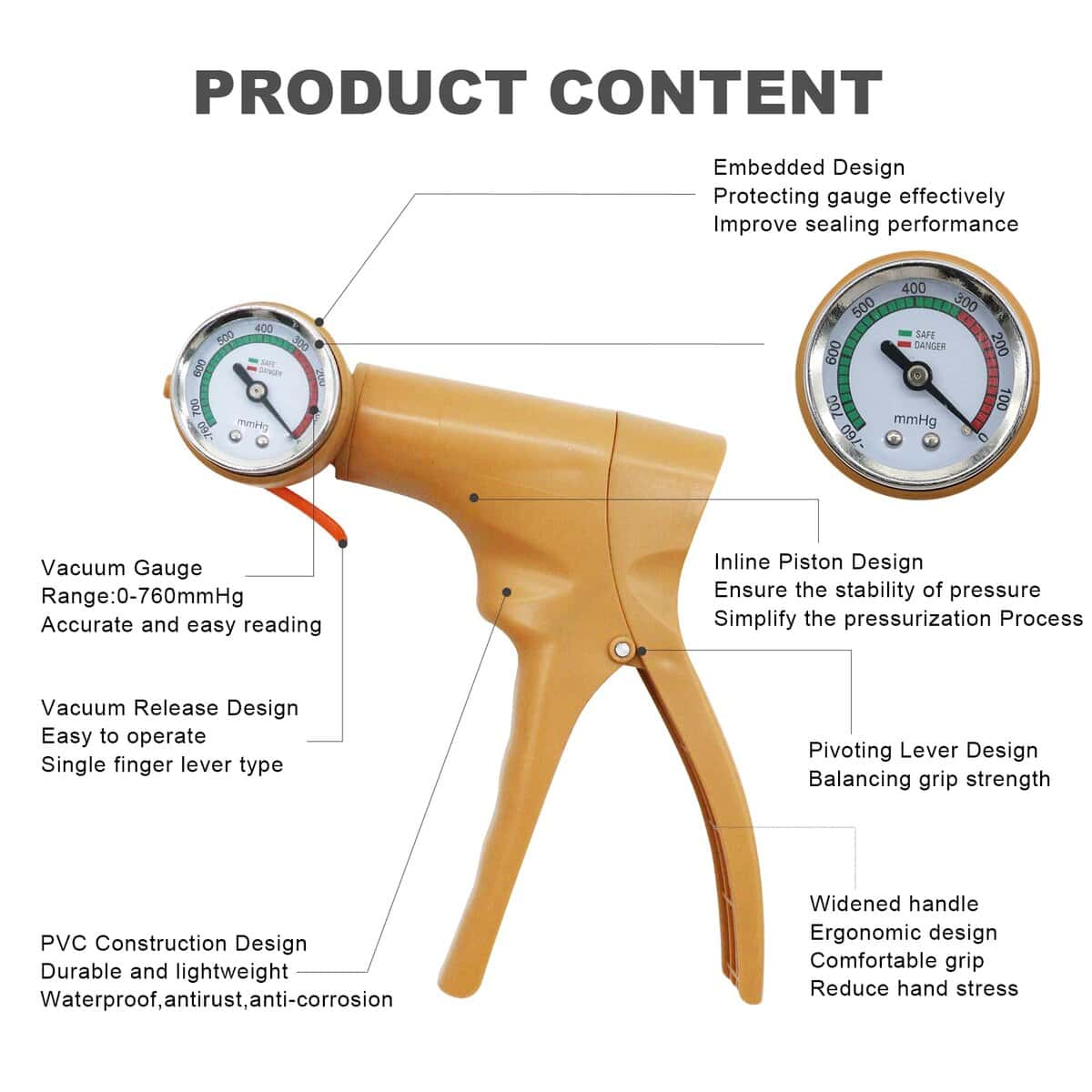 C Q CHANG QI Kit de Sangrador de Frenos, 16PCS Kit de Bomba - Imagen 5