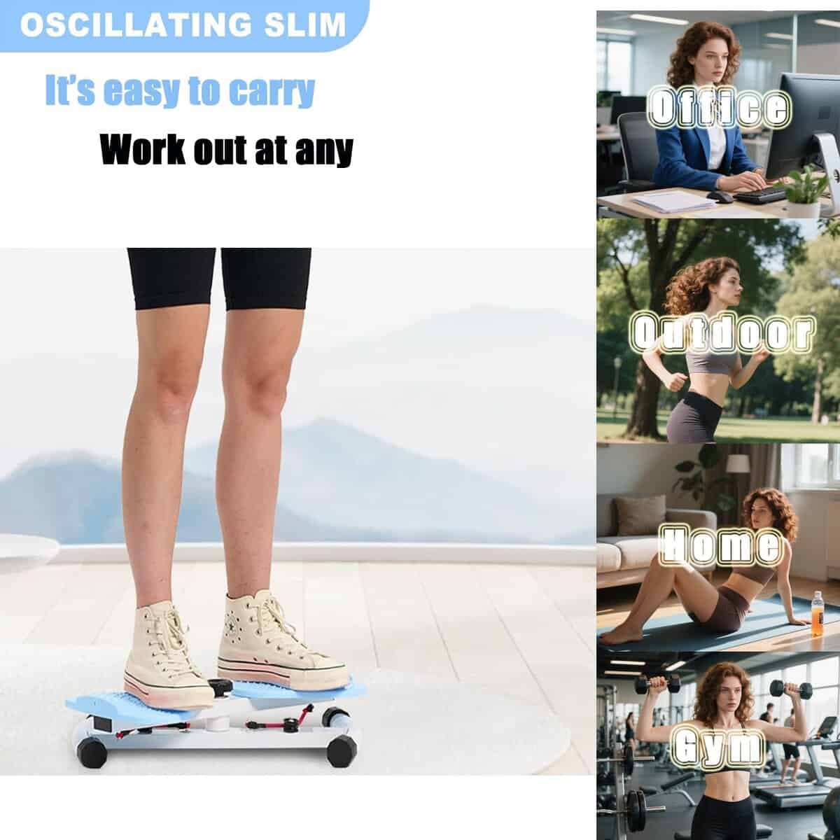 Máquina de torsión de cintura para pilates con bandas de - Imagen 4