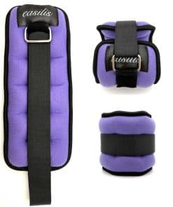 Pesas portátiles ajustables para tobillos, muñecas, brazos