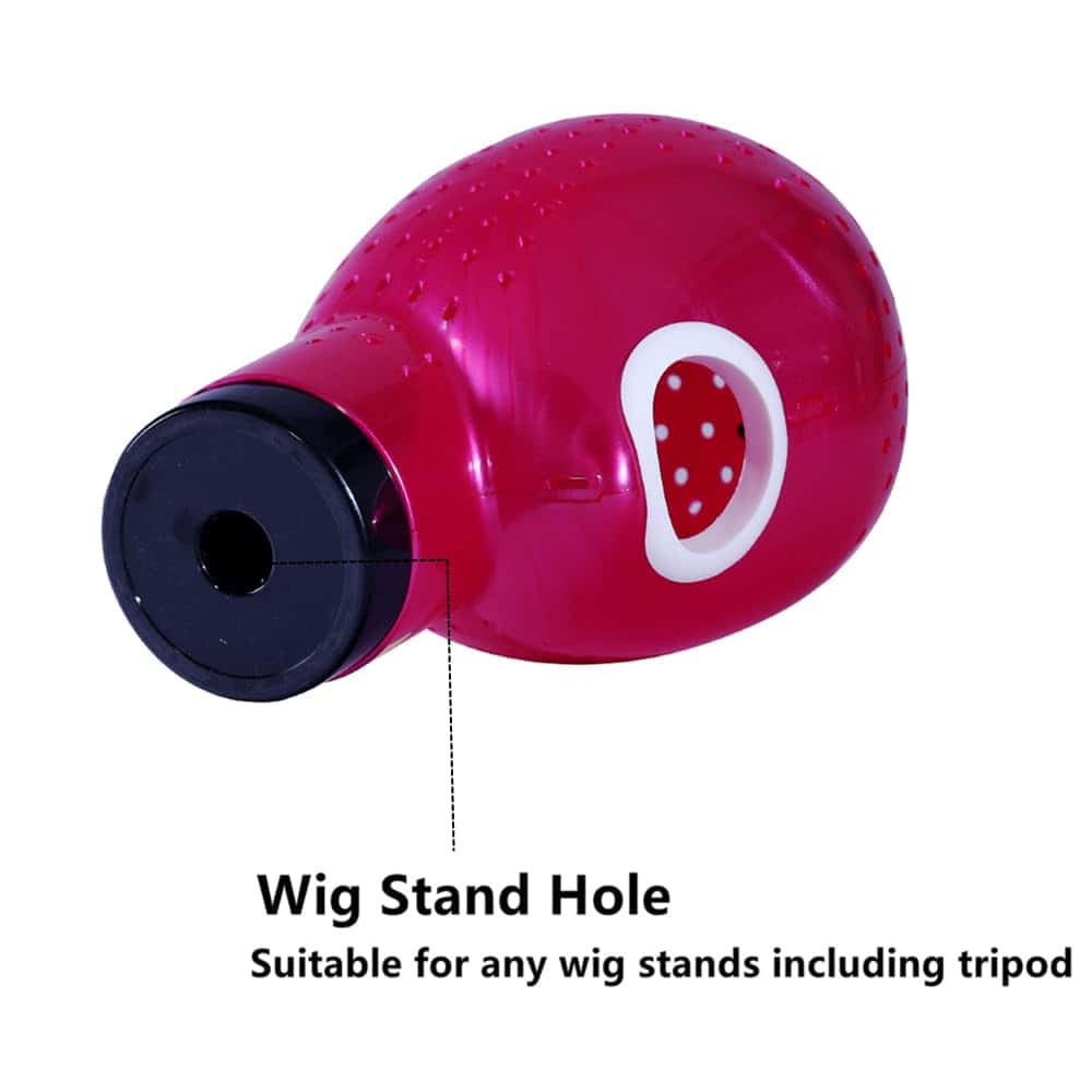 Soporte de secador de pelo HOMEGOAL para cabeza de peluca - Imagen 6