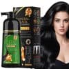 Champú para teñir el cabello TWMINYUE 6 en 1 Fórmula Herbal