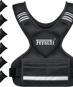 Chaleco con Peso Feyachi 20 libras - Diseño en Forma de X