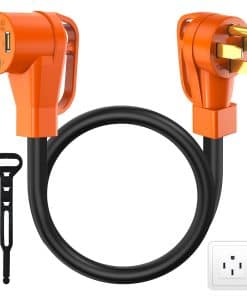 Cable de extensión Tera 50 Amp 3 FT RV & EV: 4 Prong NEMA
