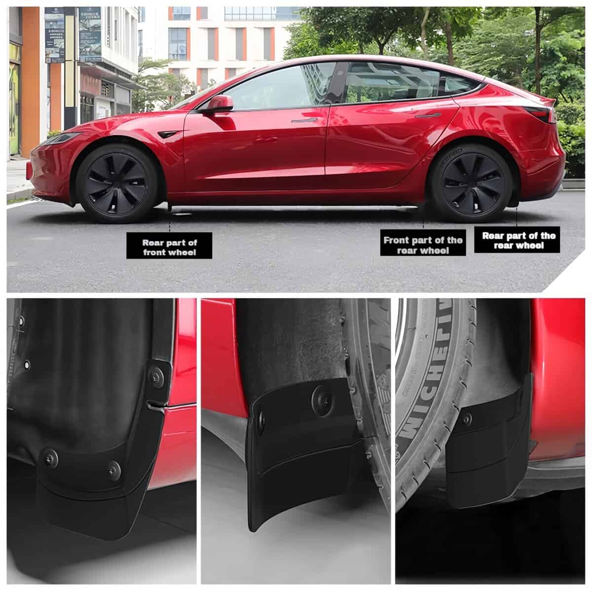 Frani Defensas Integradas Mejoradas Diseñadas para Tesla - Imagen 4