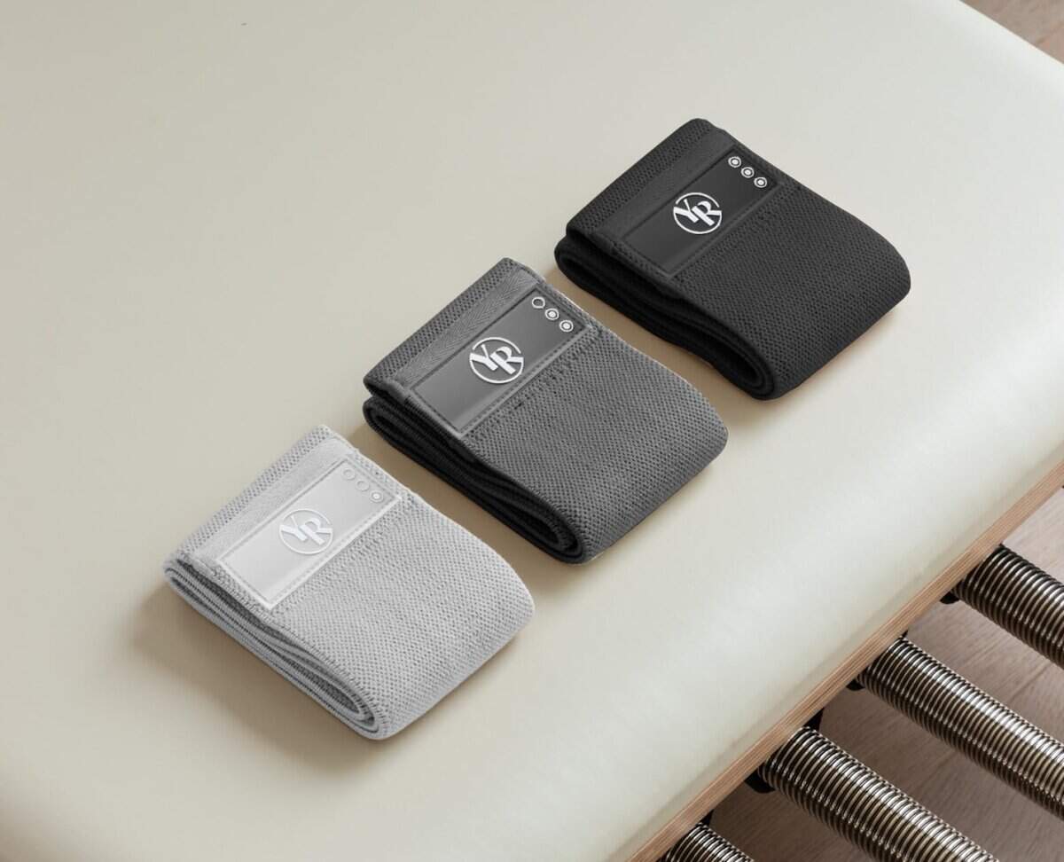 Conjunto de Bandas de Tela para Glúteos para Pilates y - Imagen 3