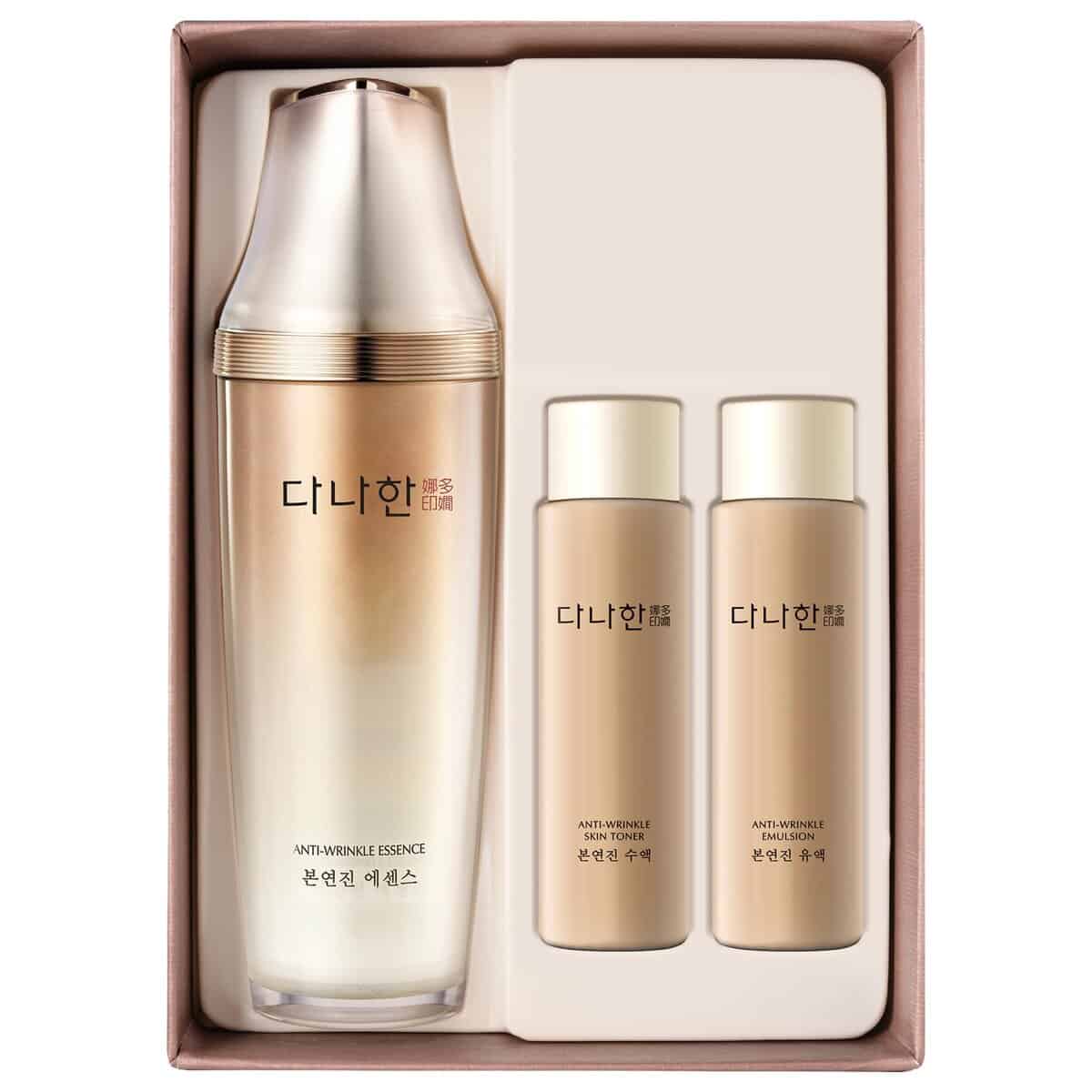 Set de regalo de suero de esencia facial de ginseng rojo