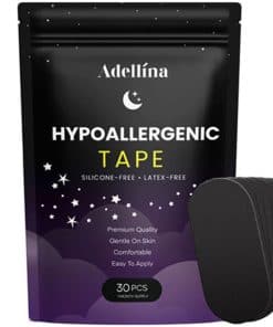 Cinta para Bowling Adellina Black (Paquete de 30) - Fuerte