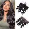 CHEEON 13x4 Lace Frontal Transparente HD 20 Pulgadas Onda