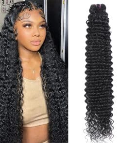 Tanday 15A Extensiones de Cabello Humano Profundo Ondulado