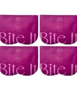 BAWDY Bite It 4 Pack - Mascarilla de Colágeno Vegetal para
