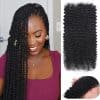 Cabello Afro Kinkys Bulk para Mini Twist, Trenzas,