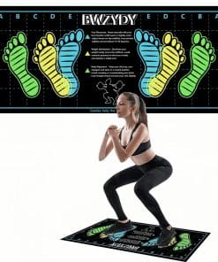 BWZYdy almohadilla premium de sentadillas con posición de