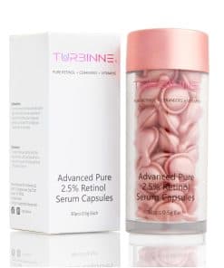 Cápsulas de Suero de Retinol Puro 2.5% Turbinne. ¡Luce 5
