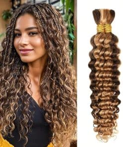 Cabello para Trenzas Bohemias Deep Water Wave 12A Cabello