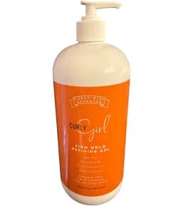 Gel Definidor de Rizos con Firmeza para Cabello Rizado,