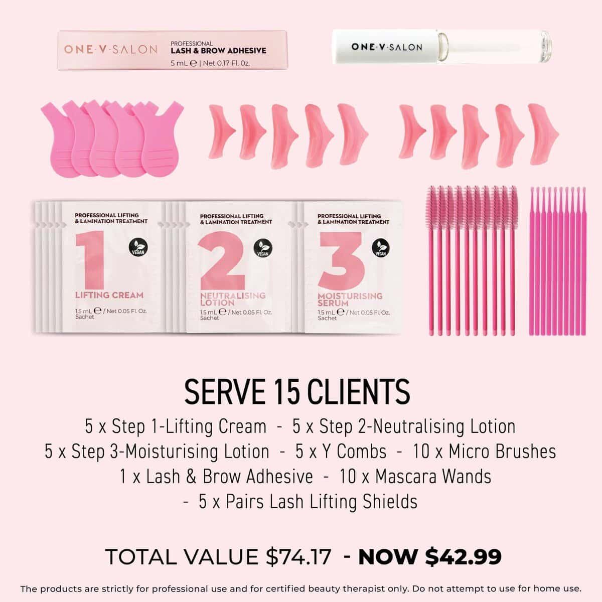 Kit Profesional de Elevación de Pestañas y Laminación de - Imagen 4