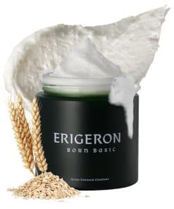Limpiador facial de avena de nieve ERIGERON, agua de arroz,