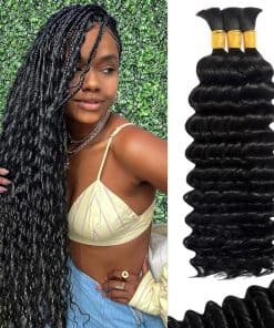 Cabello para Trenzas Humanas para Trenzas Boho 110g 20