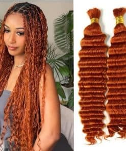 Extensiones de Cabello Rizado Profundo Ondulado para