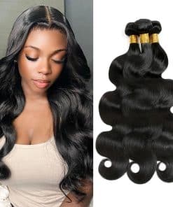 MDL 12A Mechones de Cabello Humano Onda Corporal Paquetes