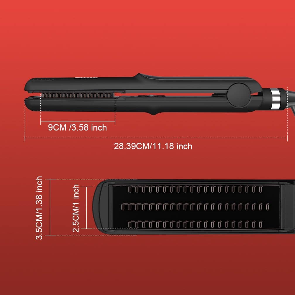 Plancha para el cabello JINRI, Volumen Exuberante, - Imagen 3