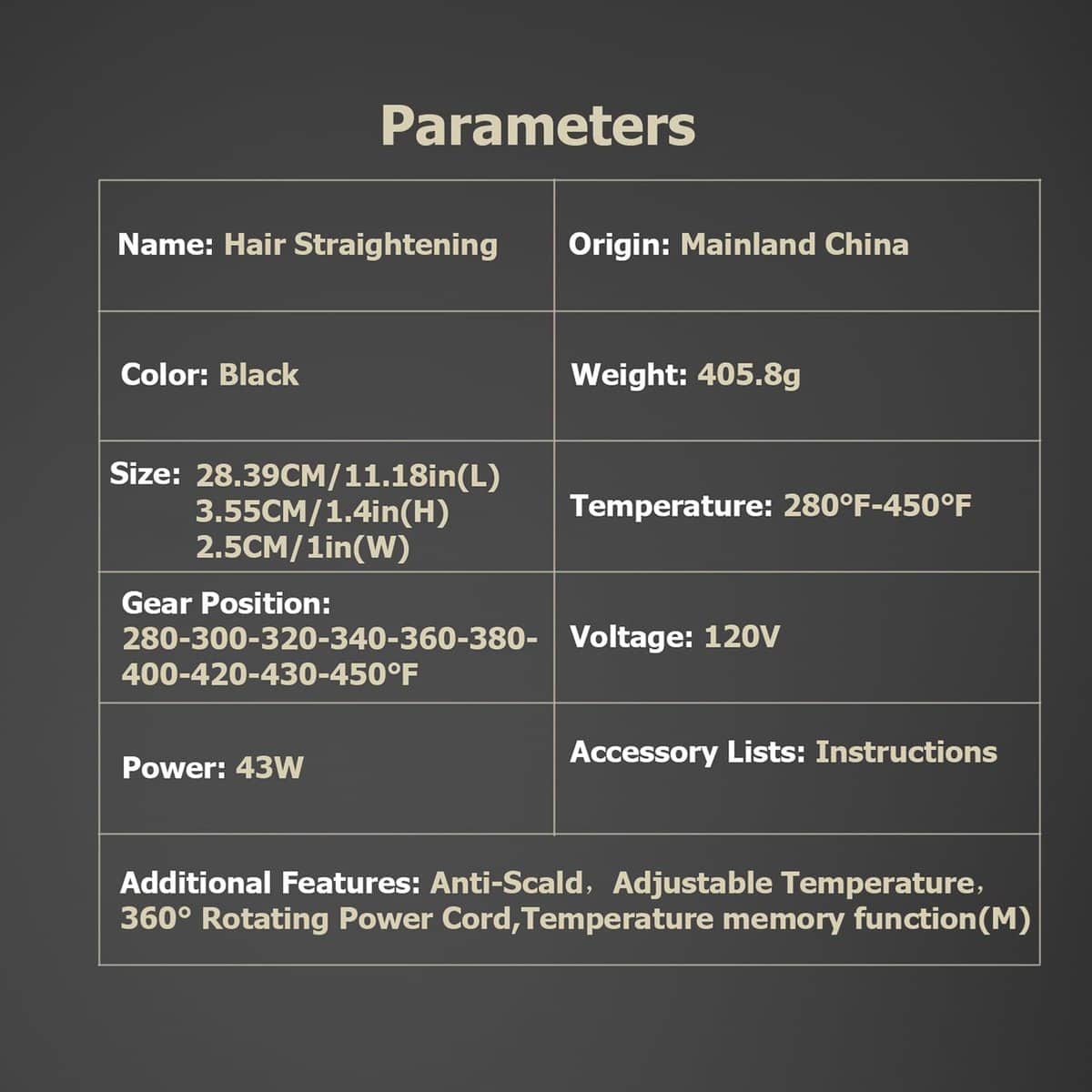 Plancha para el cabello JINRI, Volumen Exuberante, - Imagen 10