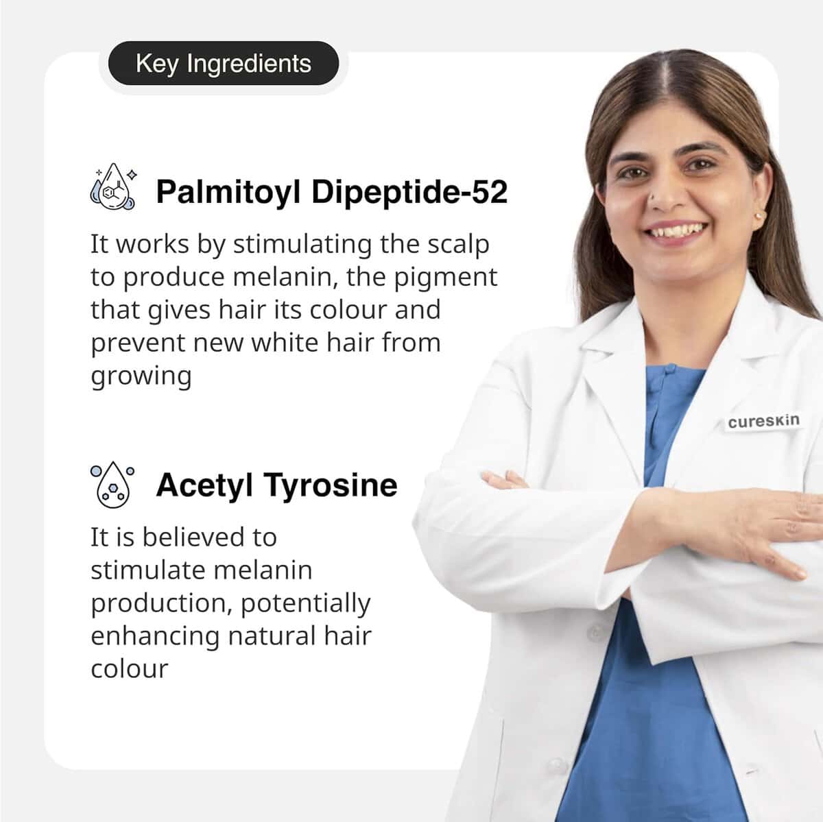 Suero Anti Cabello Gris Cureskin | Revierte y Limita el - Imagen 4