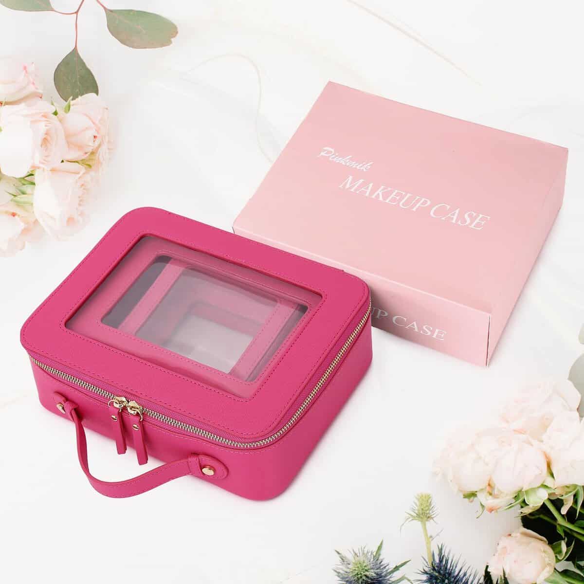 Bolsa de Maquillaje Transparente Pinkmik Resistente al Agua - Imagen 8