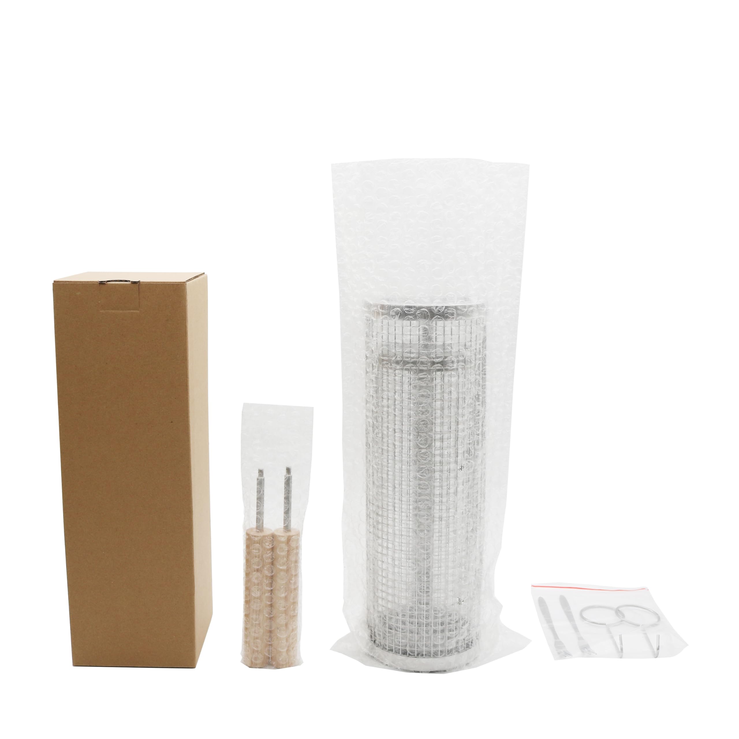 Cesta de Parrilla Giratoria con Mango de Madera - - Imagen 7