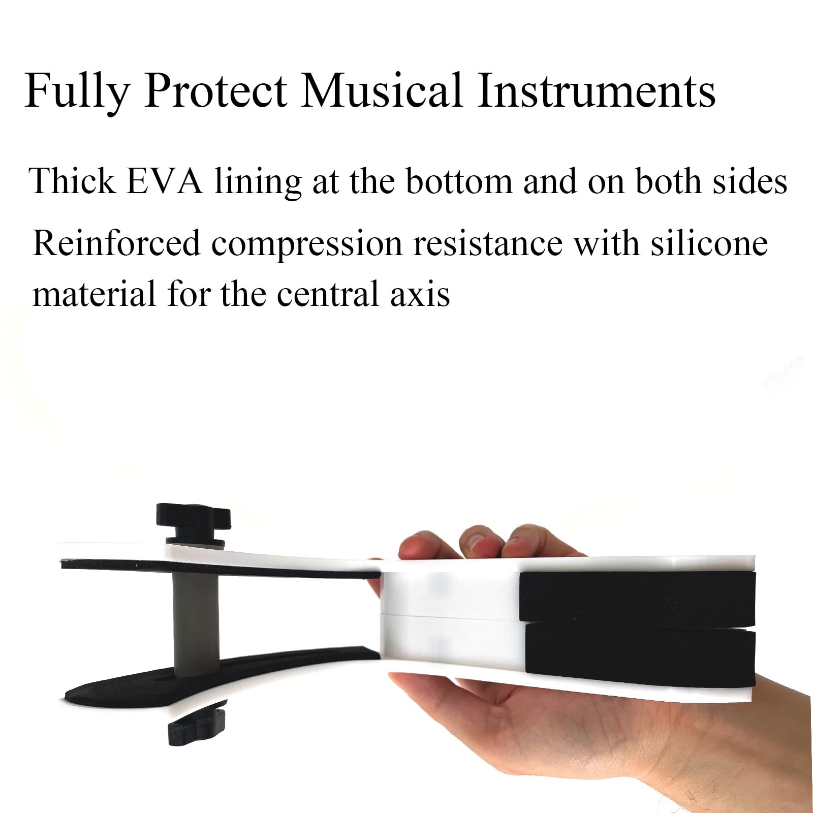 iLIZBay Reposapiés de Guitarra Eléctrica, Soporte - Imagen 5