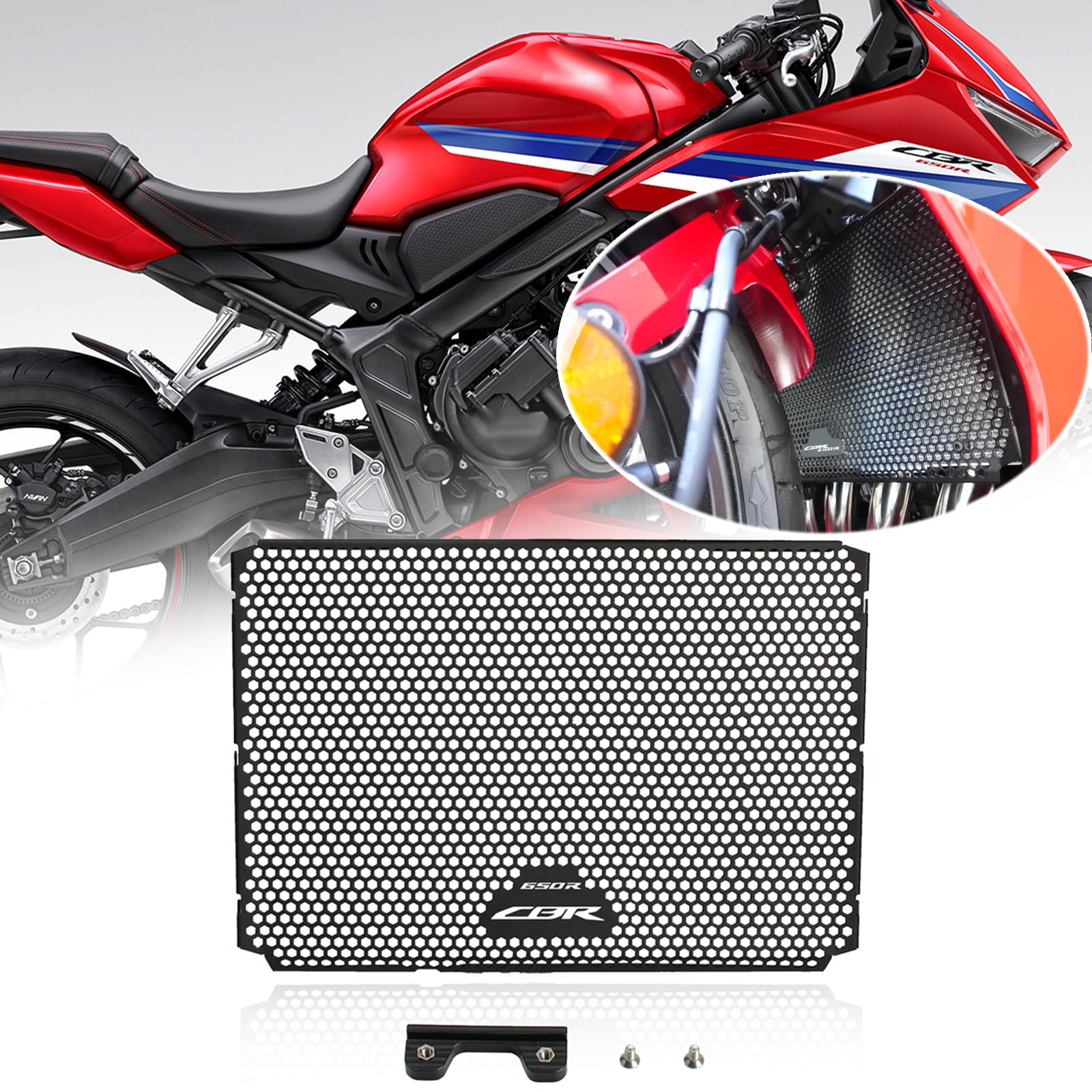 Protector de Rejilla de Radiador de Aleación de Aluminio