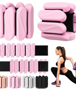 Pesas de muñeca, 2Pack Pesas de muñeca y -Rosa