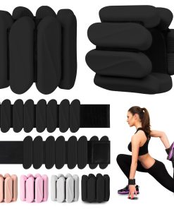 Pesas para Muñecas, Paquete de 2 Pesas -Negro