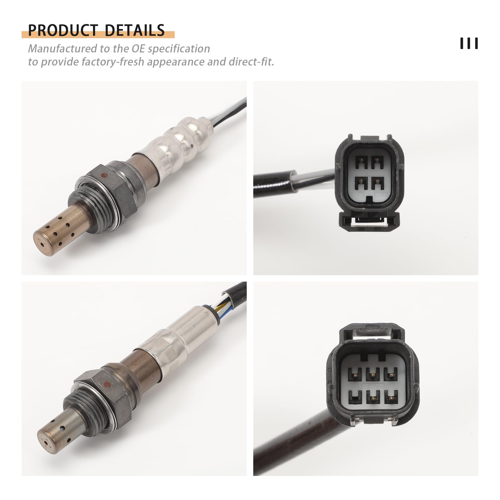 Conjunto de 4 sensores de oxígeno O2 compatibles para - Imagen 4